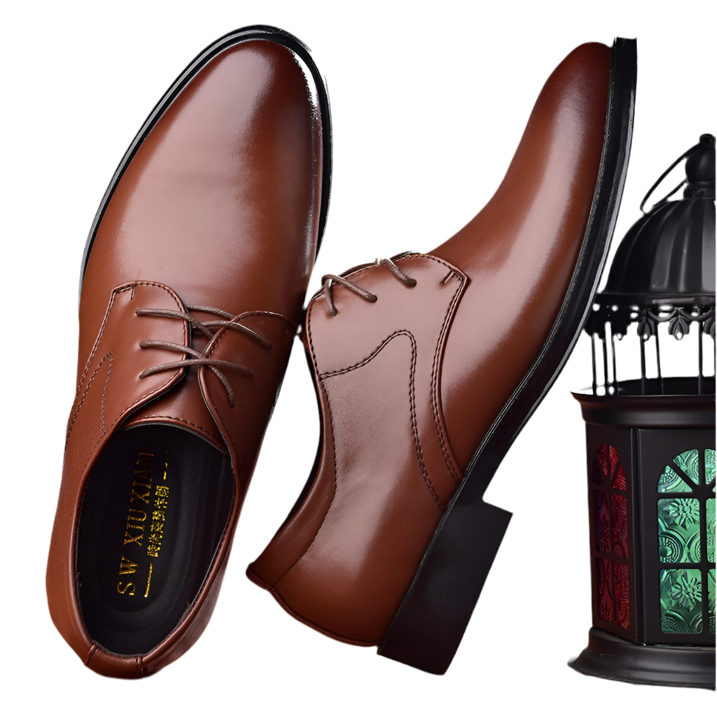 Men’s Leather Pointed Toe Shoes