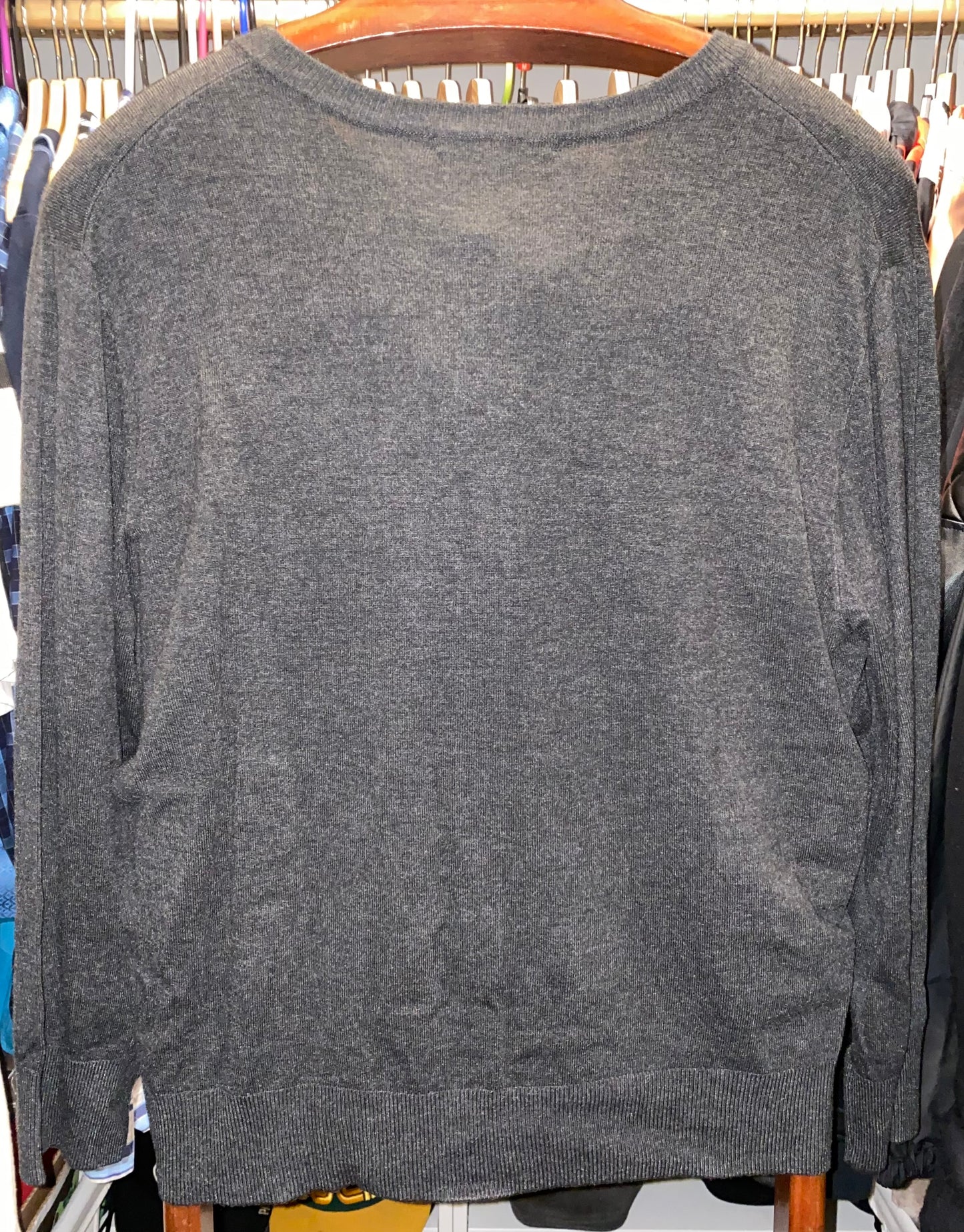 Cable & Gauge Grey Button Up Cardigan