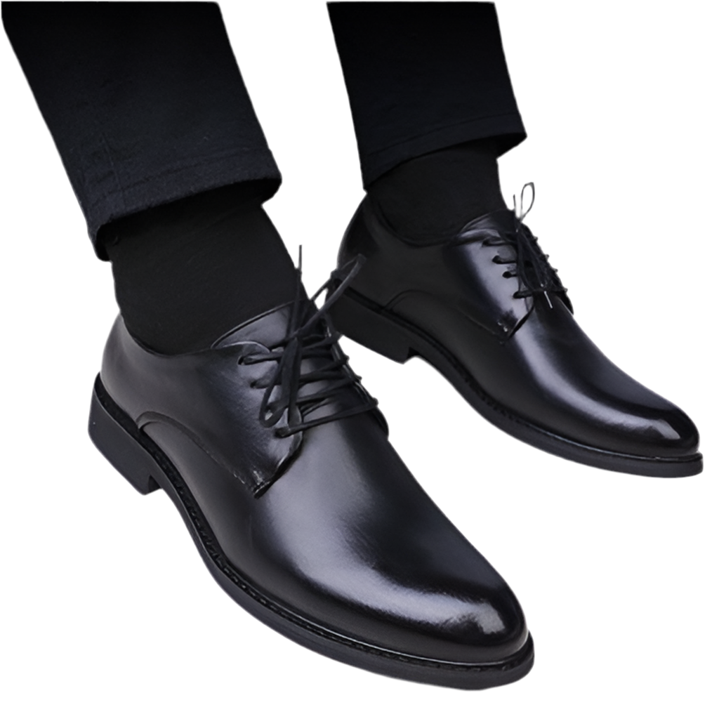 Men’s Leather Pointed Toe Shoes