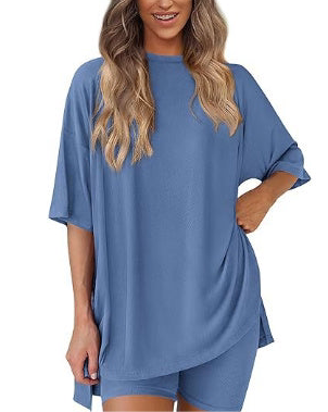 Women’s Short-sleeved T-shirt And Slim Tight Pants