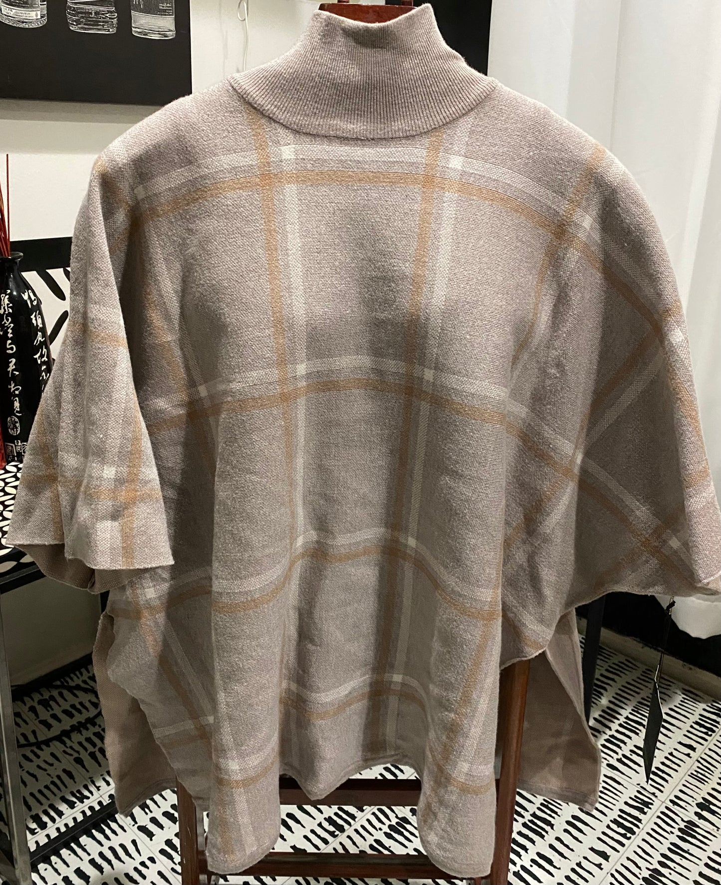 Max Studio Sweater Poncho