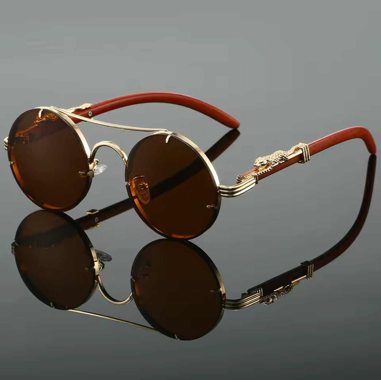 Eclipse Retro Luxe Sunglasses