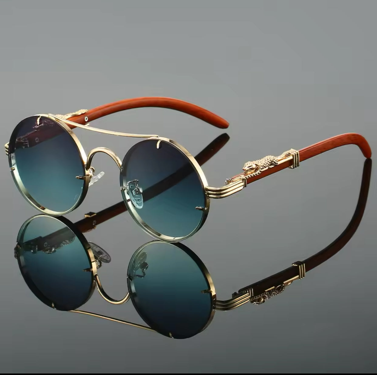 Eclipse Retro Luxe Sunglasses