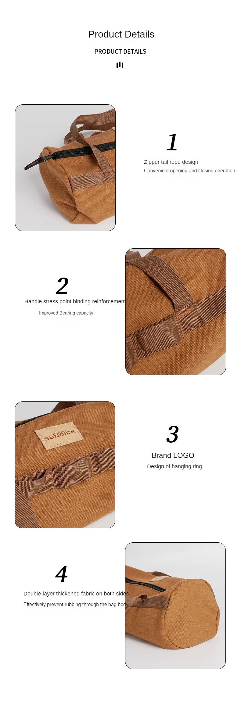 Large Cylinder Storage Bag