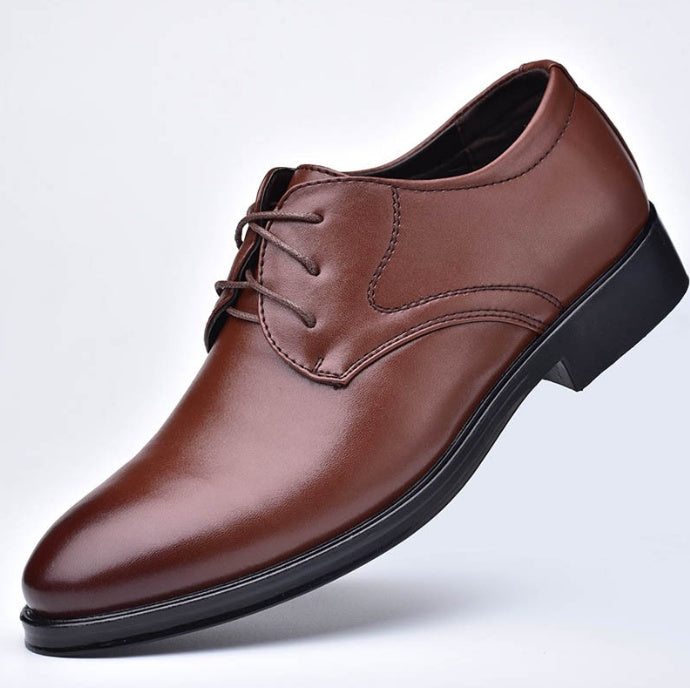Men’s Leather Pointed Toe Shoes