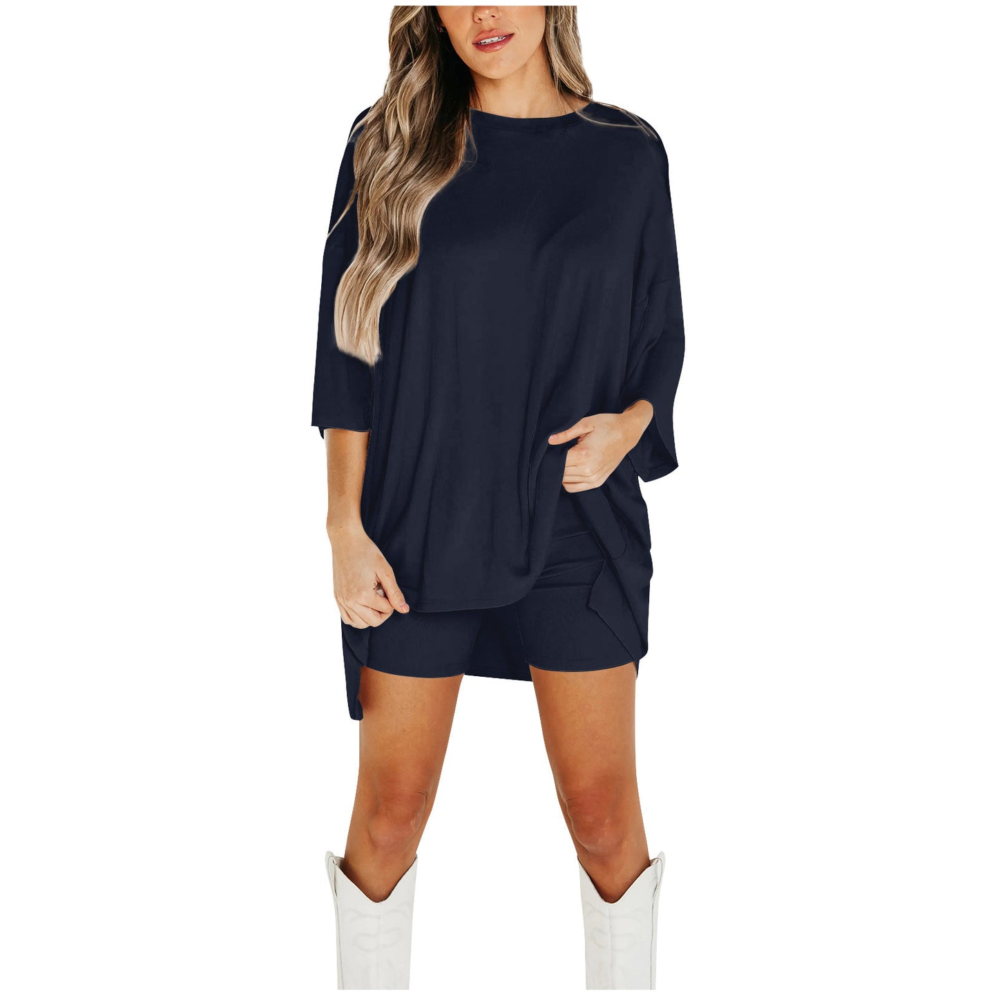 Women’s Short-sleeved T-shirt And Slim Tight Pants