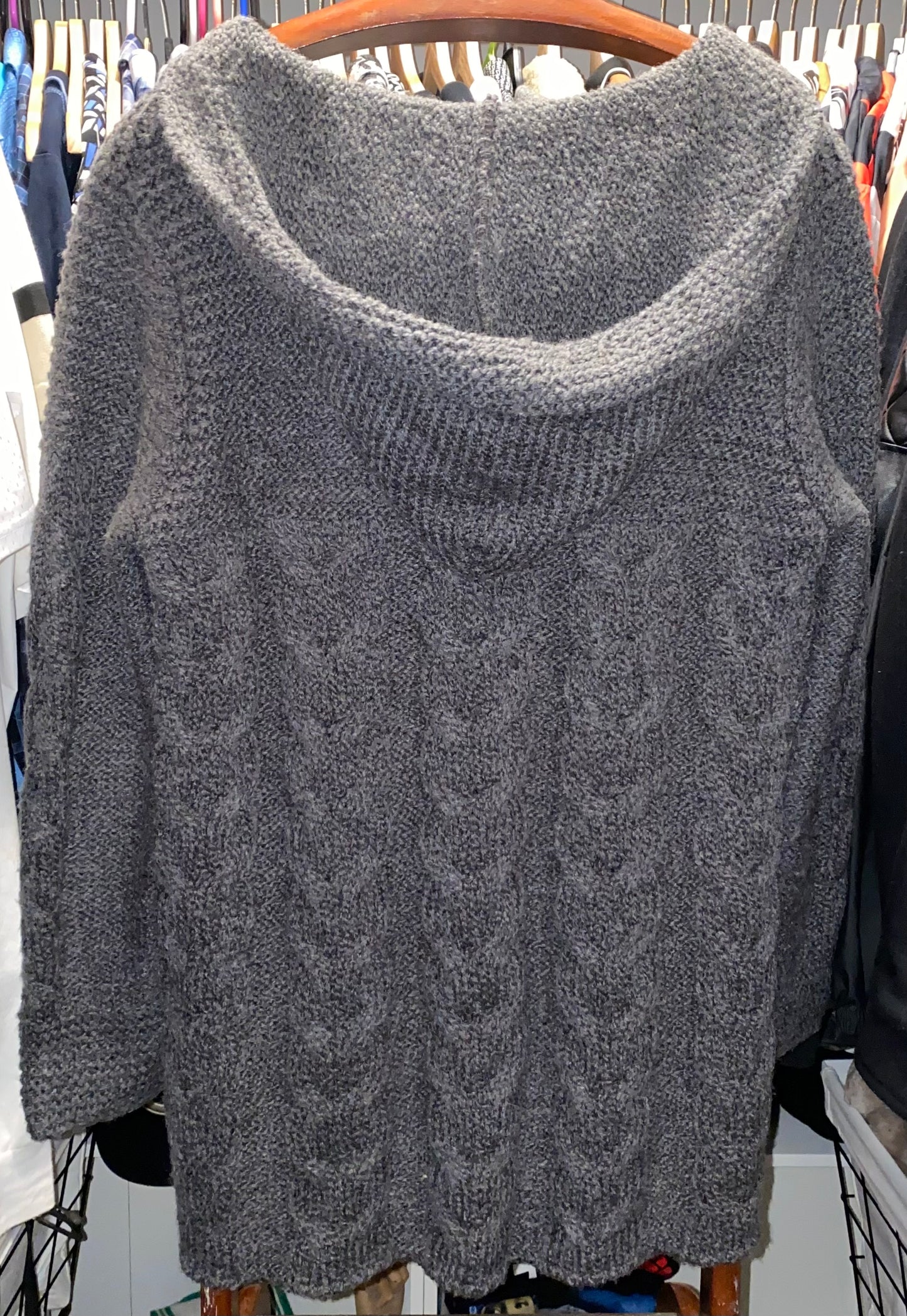 BCBG MAXAZRIA Grey Sweater