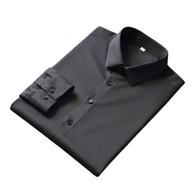 Men's Non-Iron Wrinkle-Resistant Long Sleeve Shirt