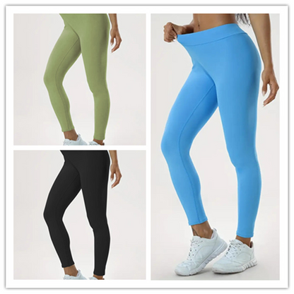 Women's High-Waist Yoga Pants – Butt-Lifting, High-Elastic Fitness Leggings for Workout & Activewear