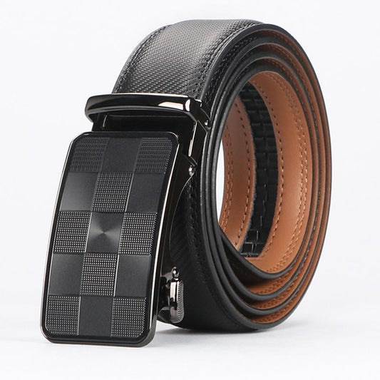 Straight to Business Checkered Belt