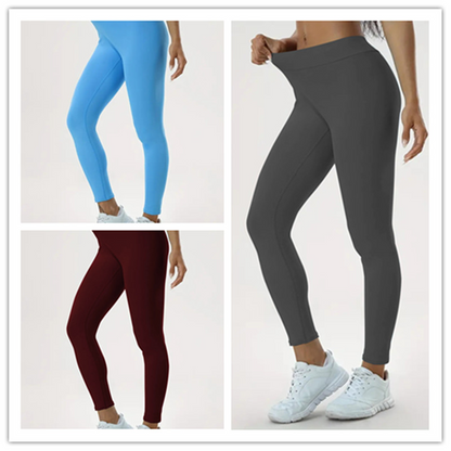 Women's High-Waist Yoga Pants – Butt-Lifting, High-Elastic Fitness Leggings for Workout & Activewear