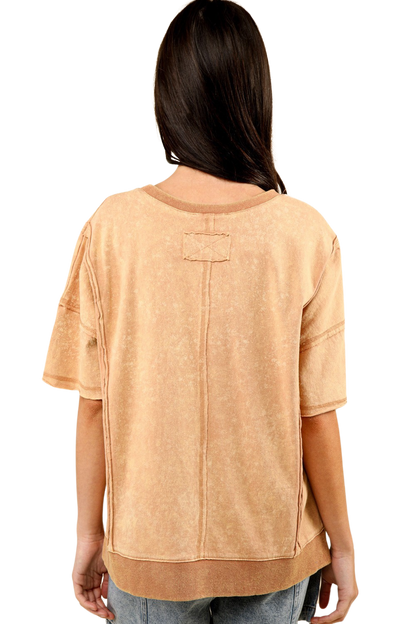 Slit Seam T-Shirt