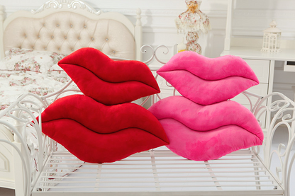 Plush Big Lips Pillow – Soft & Sexy Lip-Shaped Cushion for Home Decor, Gifts & Cozy Comfort