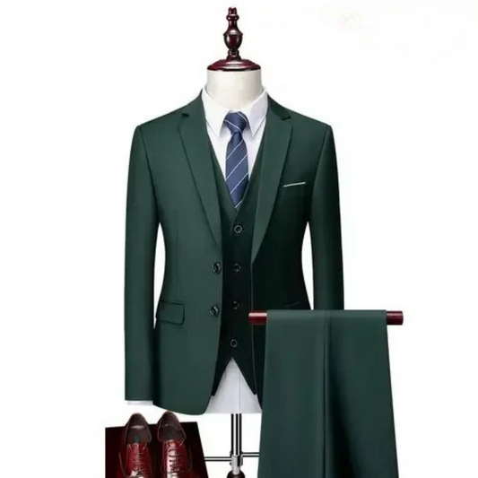 High End 3 Piece Modern Business Suit