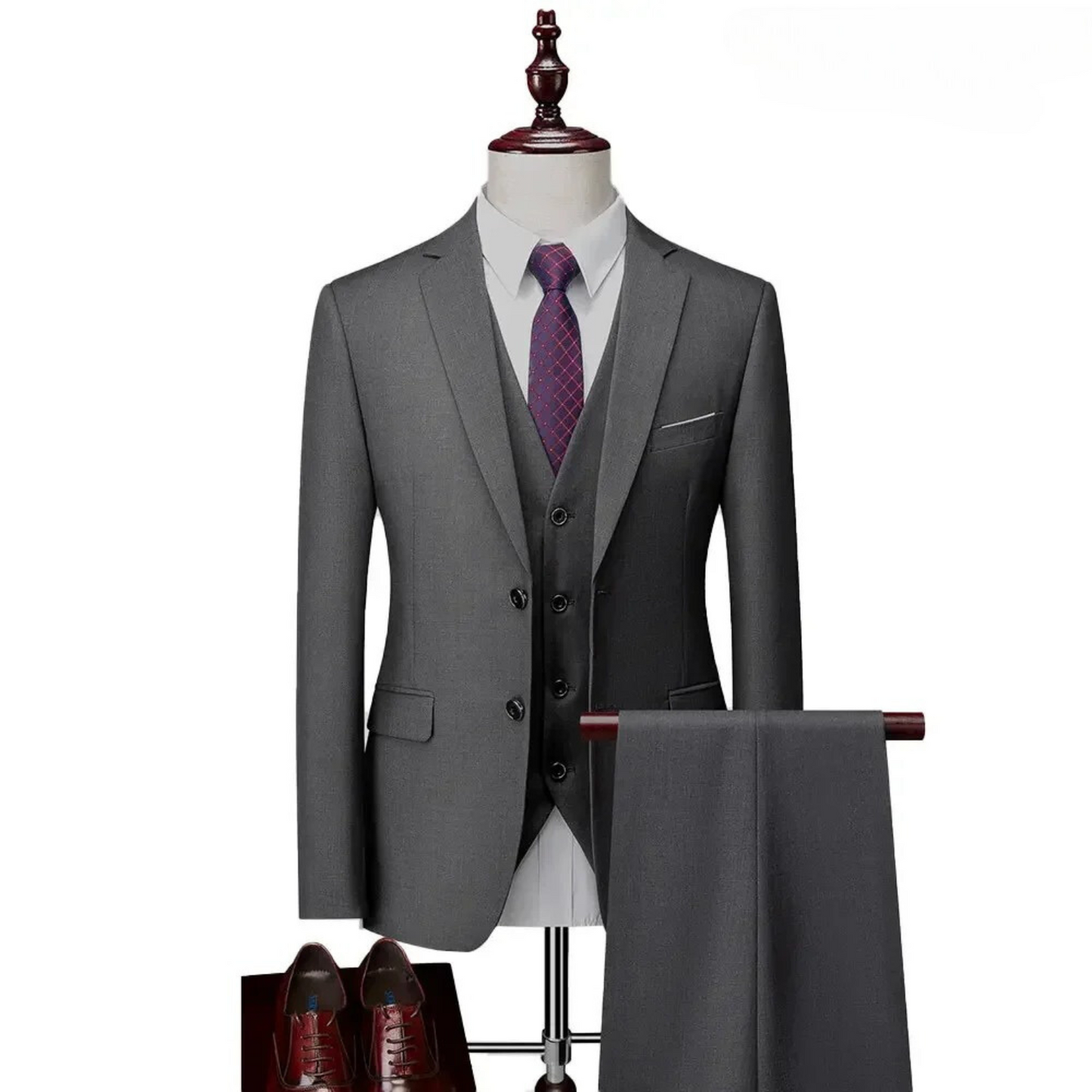 High End 3 Piece Modern Business Suit