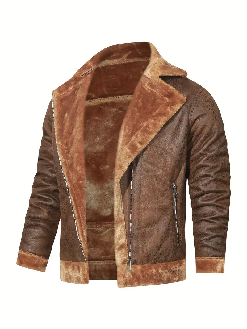 Valor Luxe Leather Jacket