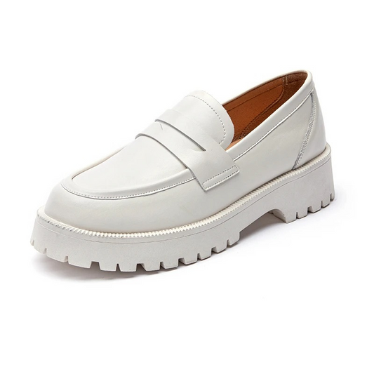 British Style Thick-Soled Loafers