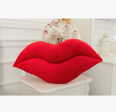 Plush Big Lips Pillow – Soft & Sexy Lip-Shaped Cushion for Home Decor, Gifts & Cozy Comfort