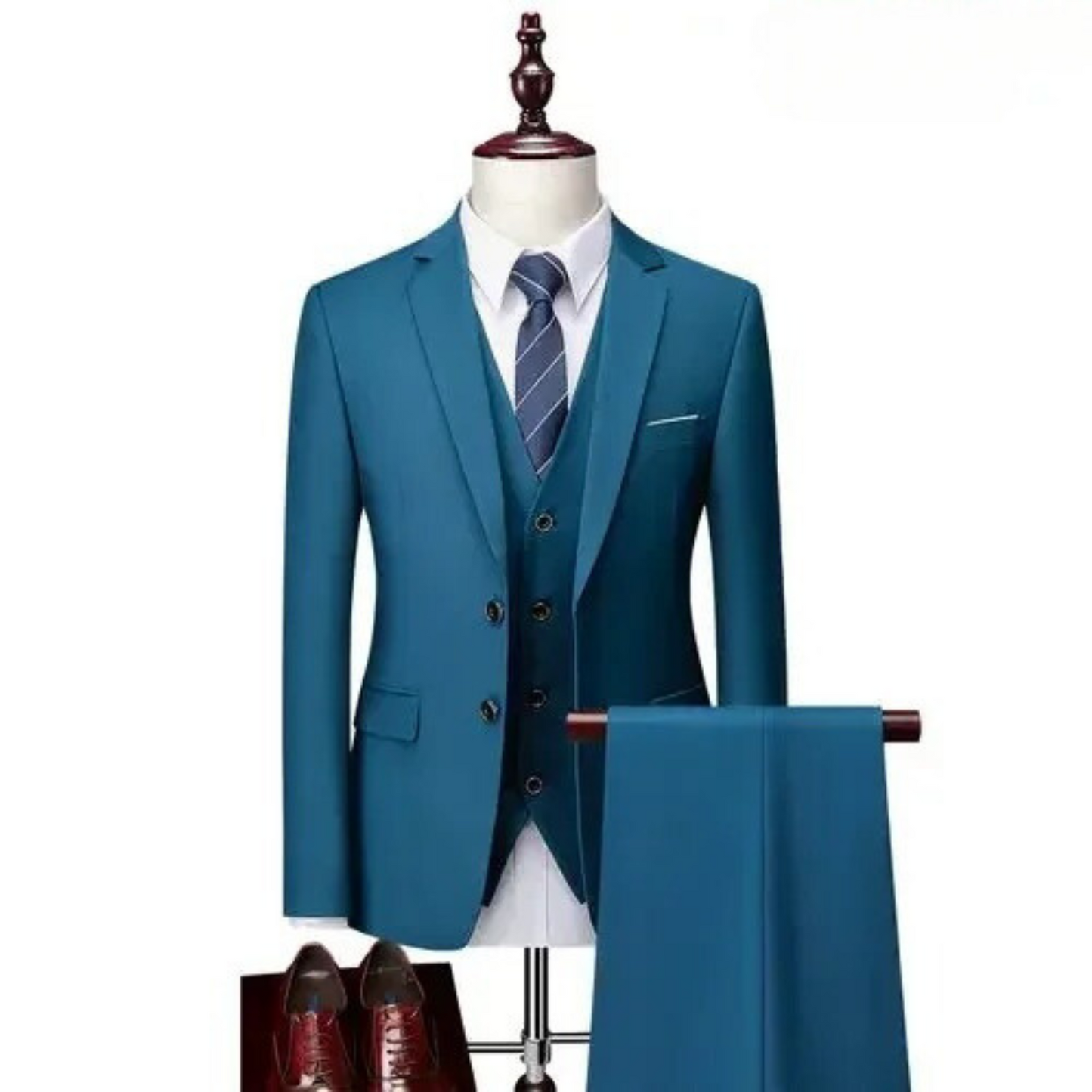 High End 3 Piece Modern Business Suit