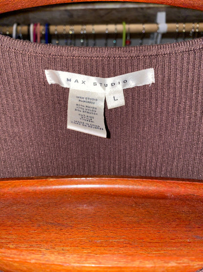 Max Studio Brown Shirt