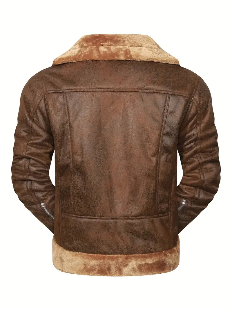 Valor Luxe Leather Jacket