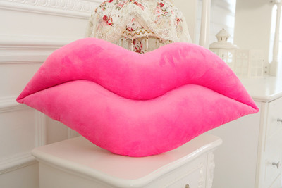 Plush Big Lips Pillow – Soft & Sexy Lip-Shaped Cushion for Home Decor, Gifts & Cozy Comfort