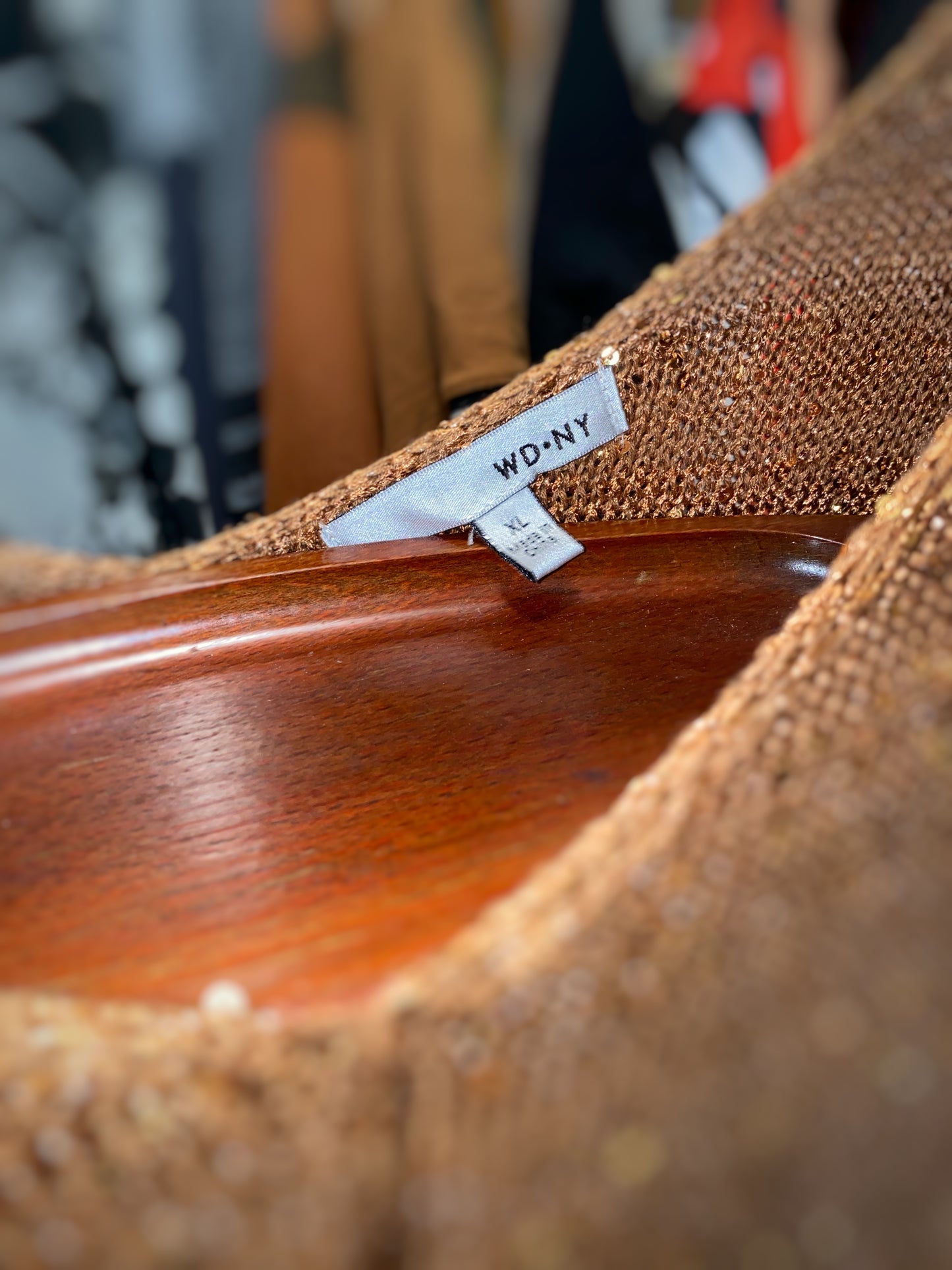 WD•NY Gold Sparkle Sweater