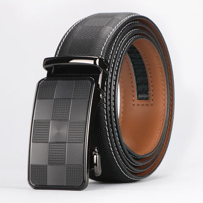 Straight to Business Checkered Belt