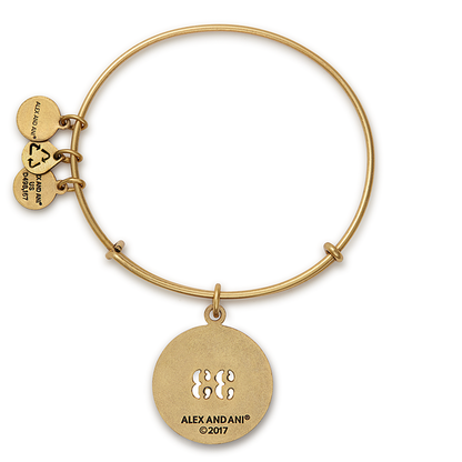 Number 33 Charm Bangle Bracelet | Teacher, Generous, and Compassion