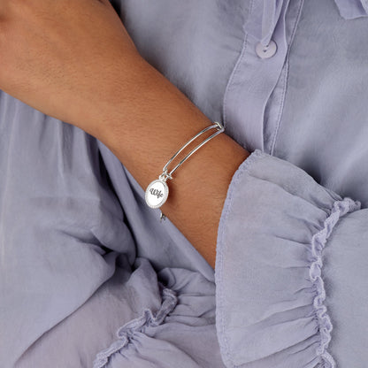 Wife, 'The One I Love Forever' Charm Bangle