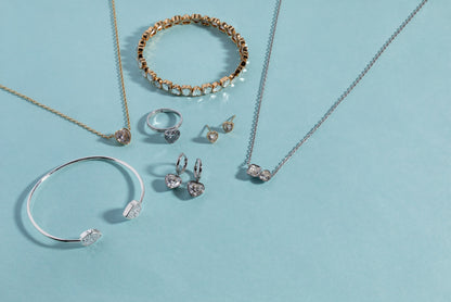 Crystal Heart Stretch Bracelet