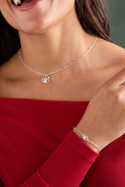 Evil Eye Inline Bracelet