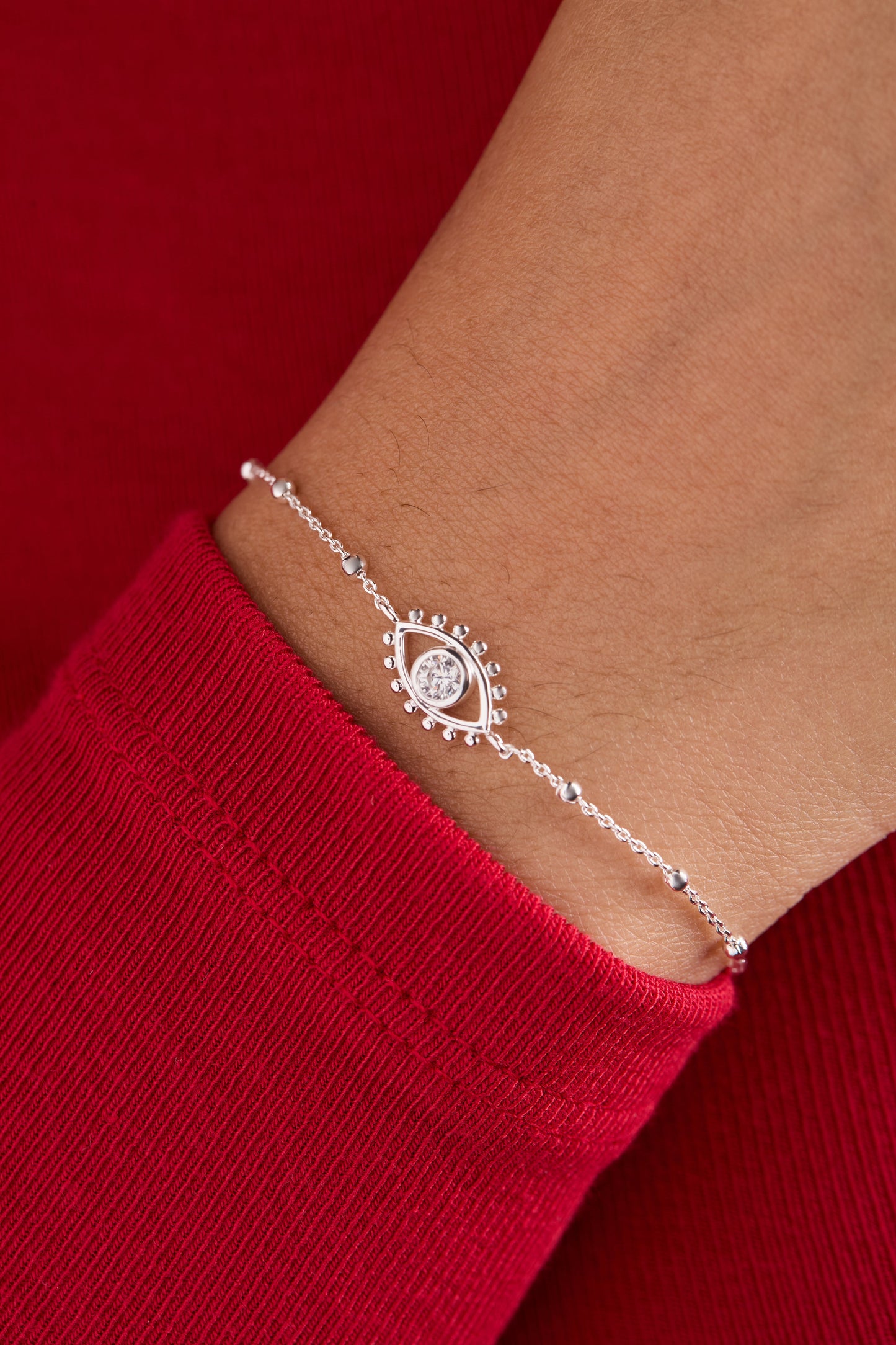 Evil Eye Inline Bracelet