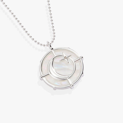 Gemini Zodiac Double-Sided Charm Necklace