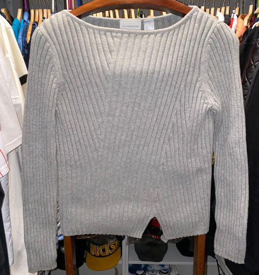 Liz Claiborne Grey Long Sleeve Sweater