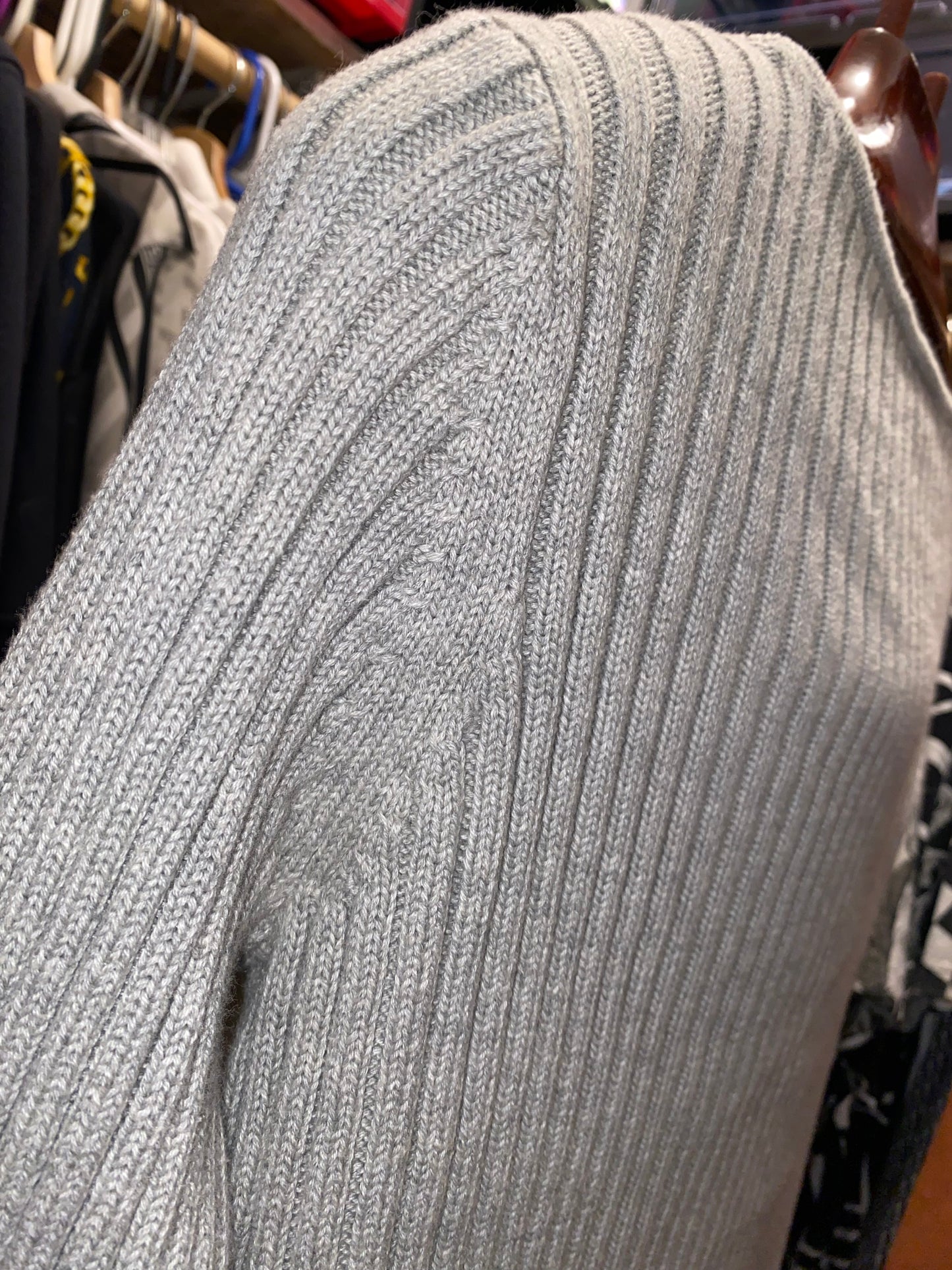 Liz Claiborne Grey Long Sleeve Sweater