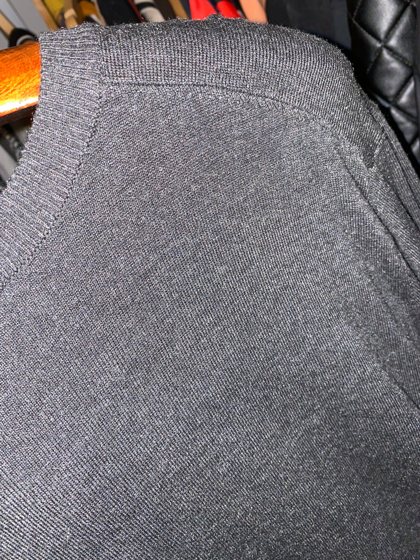 Cable & Gauge Grey Button Up Cardigan