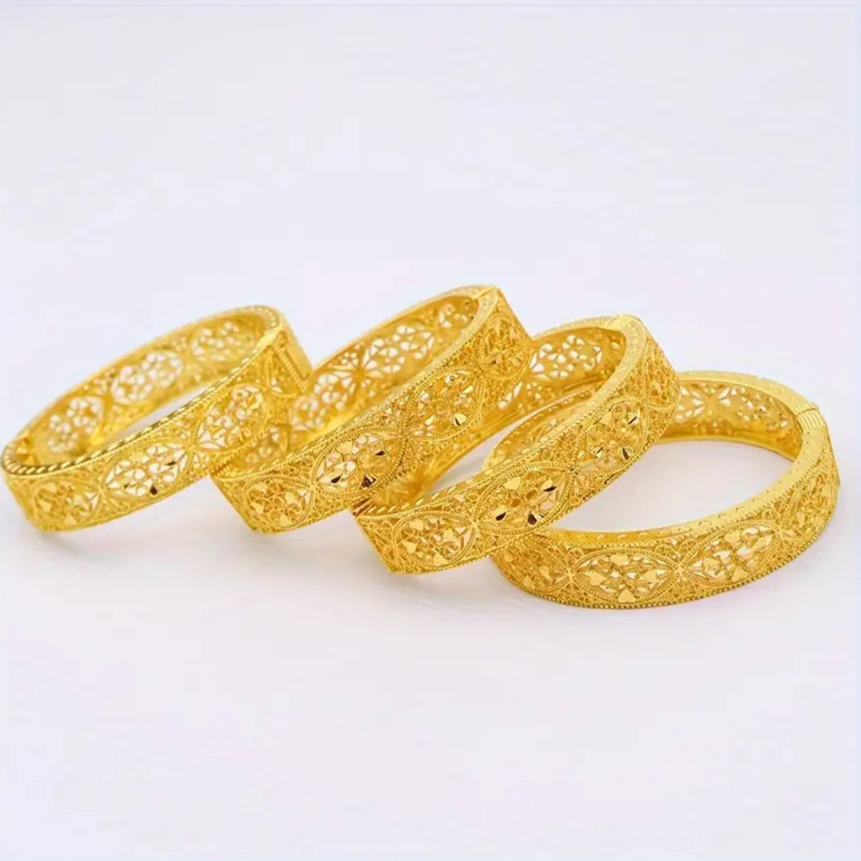 Dubai Glow 24K Bracelet Set