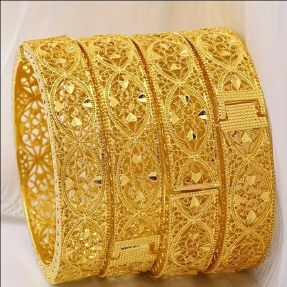 Dubai Glow 24K Bracelet Set