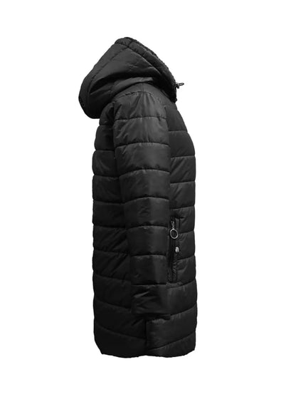 Cozy Luxe Zip-Up Puffy Coat