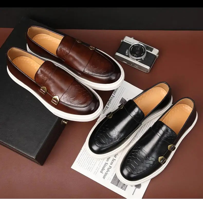 British Snake Loafers