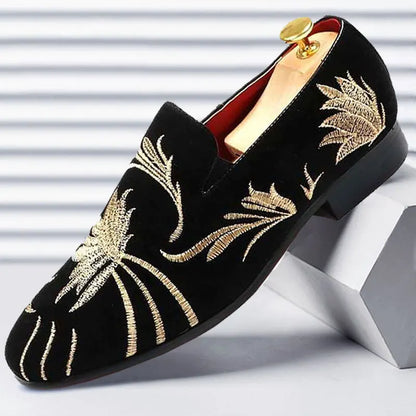 Tropical Velvet Loafers