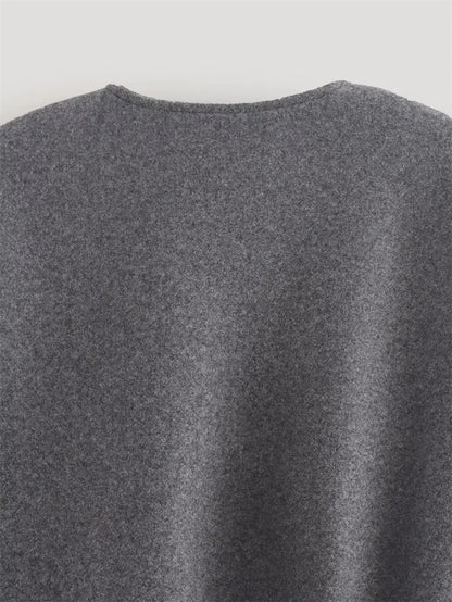 Ladies Fashion Autumn Winter Jacket Women Retro Round Neck Long Sleeve Elastic Hem Zipper Soft Bomber Jacket Women Coat Female