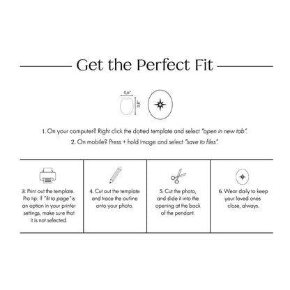 Starburst Locket Necklace