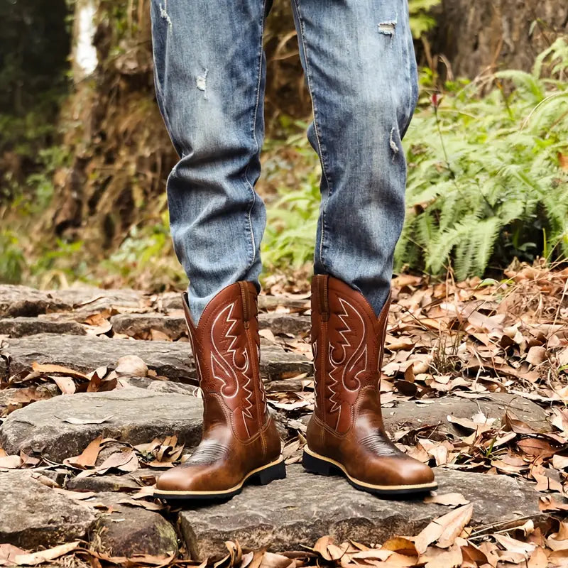 Men's Horse Riding Cowboys Boots