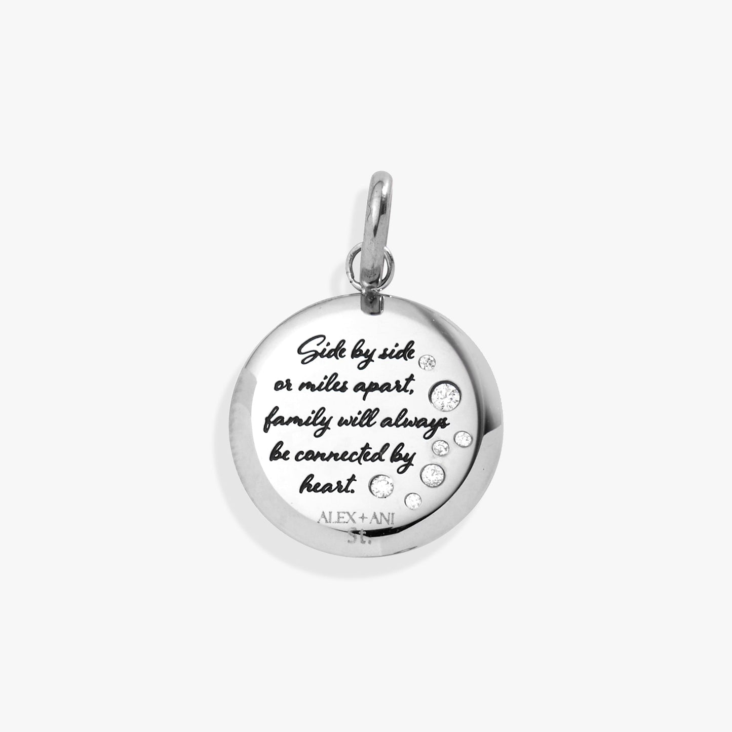 Aunt Flower Disc Charm