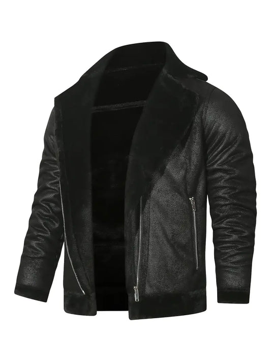 Valor Luxe Leather Jacket