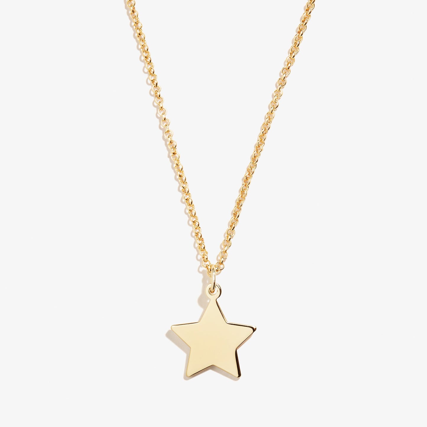 Star Charm Necklace, 19''