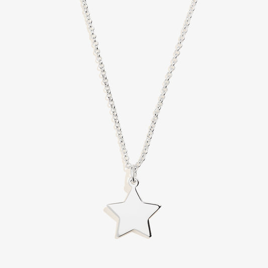Star Charm Necklace, 19''
