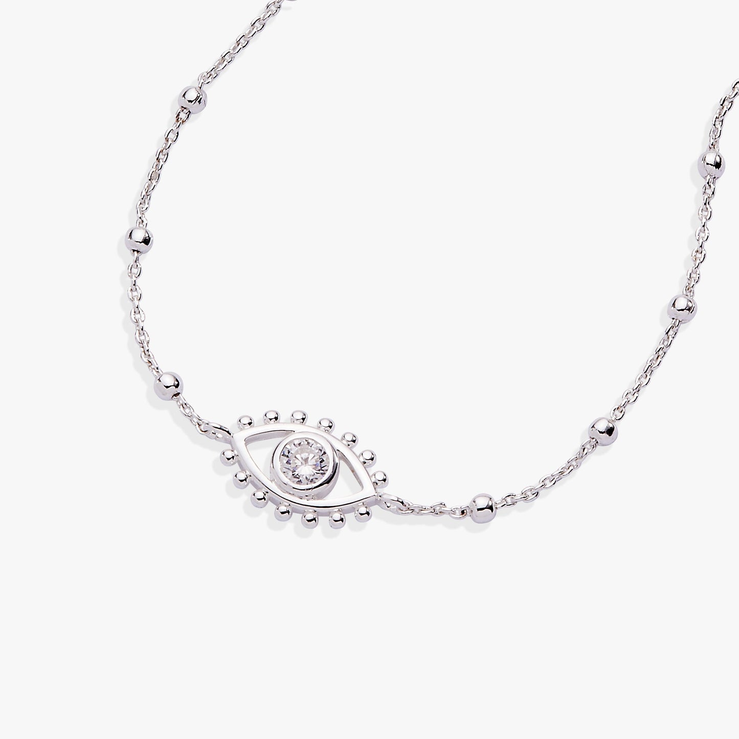 Evil Eye Inline Bracelet